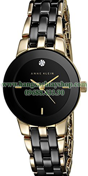 Anne-Klein-AK-1610BKGB-Diamond-Dial-Gold-Tone-and-Black-Ceramic-Bracelet-hangxachtayshop