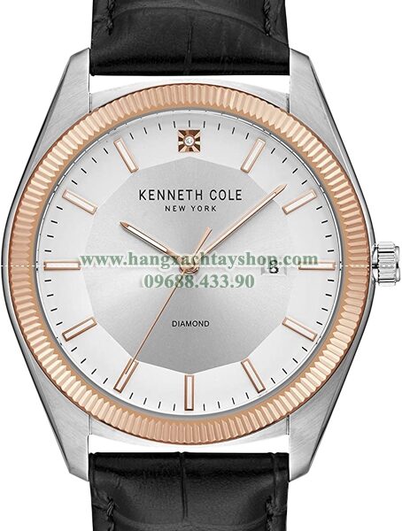 Kenneth Cole New York Classic Diamond Dial Watch-hangxachtayshop