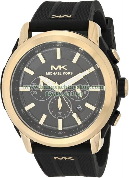 Michael Kors Stainless Steel Quartz Silicone MK8796-hangxachtayshop