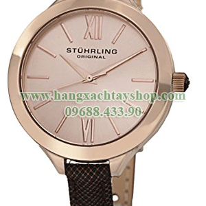 Stuhrling-Original-975.04-Vogue-Analog-Display-Quartz-Brown-Watch-hangxachtayshop