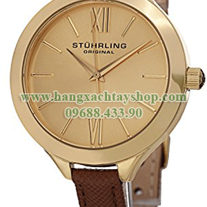 Stuhrling-Original-Women's-975.03-Vogue-Analog-Display-Quartz-Beige-Watch-hangxachtayshop