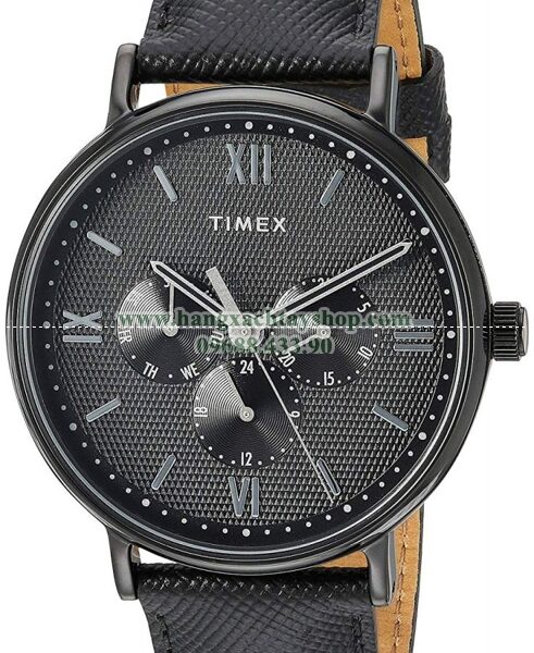 Timex Southview 41mm Multifunction Leather Strap-hangxachtayshop