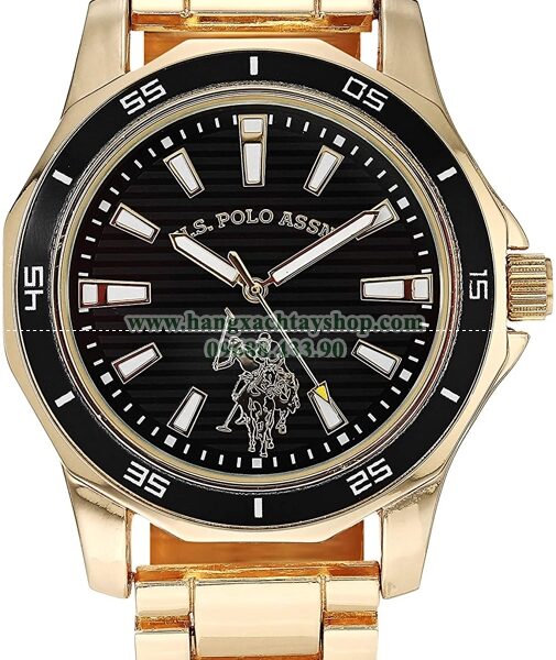 U.S. Polo Assn. Quartz Watch with Alloy Strap-hangxachtayshop