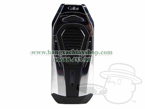 Colibri-Boss-Triple-Torch-Lighter&Cutter-Chrome Colibri-Boss-Triple-Torch-Lighter&Cutter-Chrome