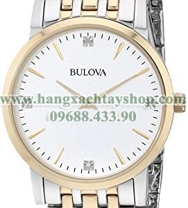 Bulova Nam 98D114 Diamond Dial Watch-hangxachtayshop