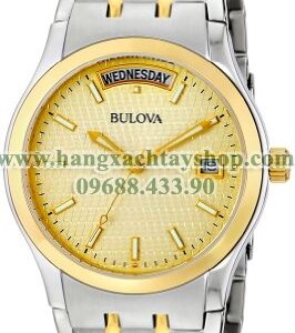 Bulova nam 98C60 Two-Tone Bracelet Watch-hangxachtayshop