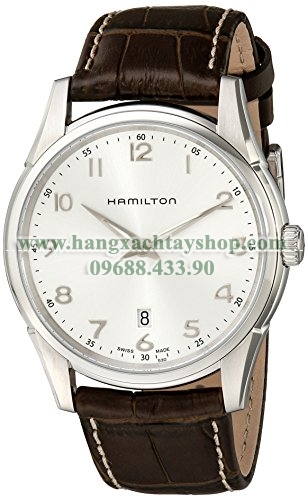 Hamilton H38511553 Jazzmaster Thinline Silver Dial Watch-hangxachtayshop Hamilton H38511553 Jazzmaster Thinline Silver Dial Watch-hangxachtayshop