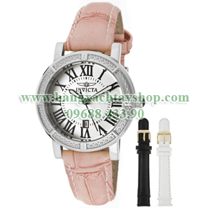 Invicta-13967-Wildflower-Watch-Set-Silver-Dial-Pink-Leather-Watch-hangxachtayshop