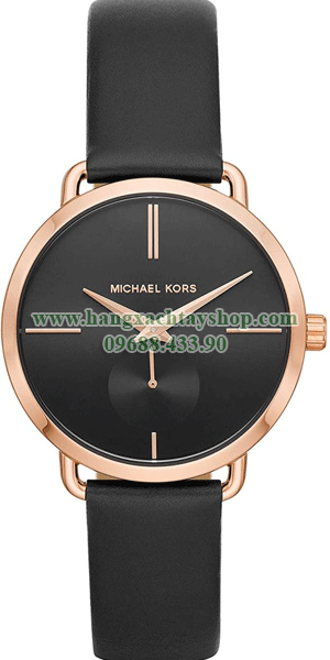 Michael-Kors-Stainless-Steel-Quartz-Watch-with-Leather-Calfskin-Strap-hangxachtayshop Michael-Kors-Stainless-Steel-Quartz-Watch-with-Leather-Calfskin-Strap-hangxachtayshop