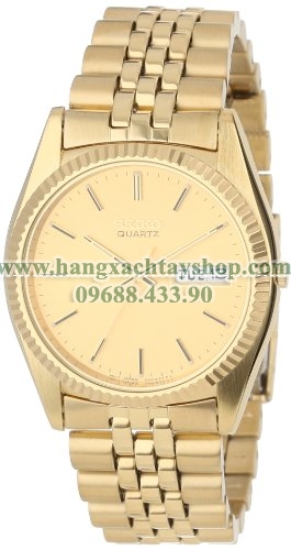 Seiko Nam SGF206 Dress Gold-Tone Watch-hangxachtayshop Seiko Nam SGF206 Dress Gold-Tone Watch-hangxachtayshop