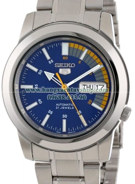 Seiko Nam SNKK27 Seiko 5 Automatic Blue Dial-hangxachtayshop