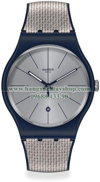 Swatch New Gent Swiss Quartz Silicone Strap-hangxachtayshop