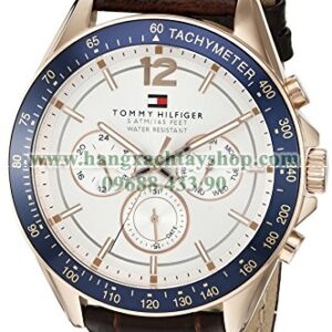 Tommy Hilfiger 1791118 Sophisticated Sport Watch with Brown Leather Band-hangxachtayshop