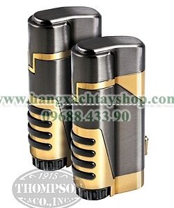 gun-metal-and-gold-dual-torch-lighter-with-cutter-2-fer-hangxachtayshop